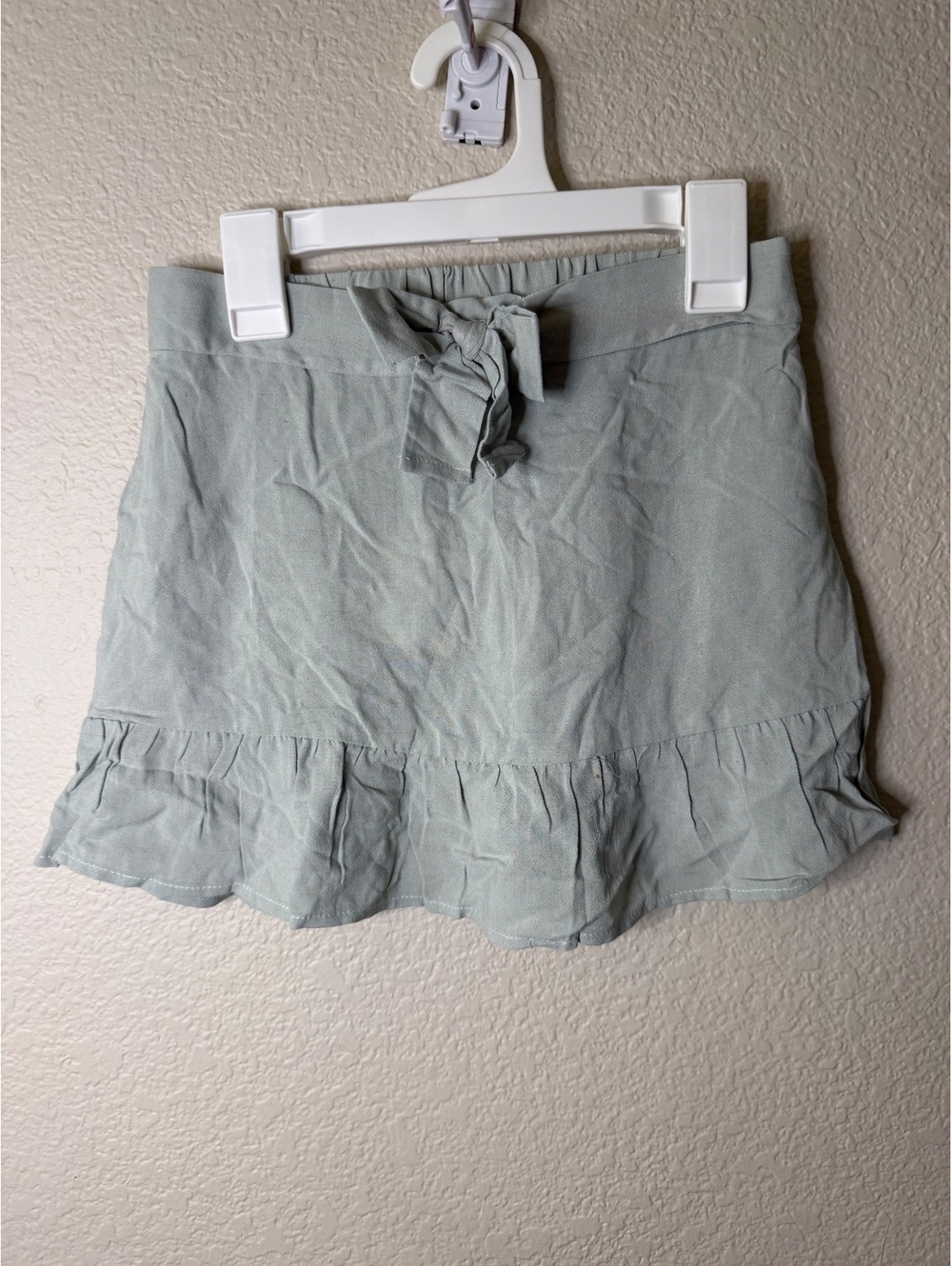 Crown of Hearts Girls Medium Mint Skirt